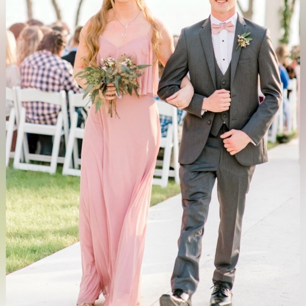 Azazie Desiree Dusty Rose